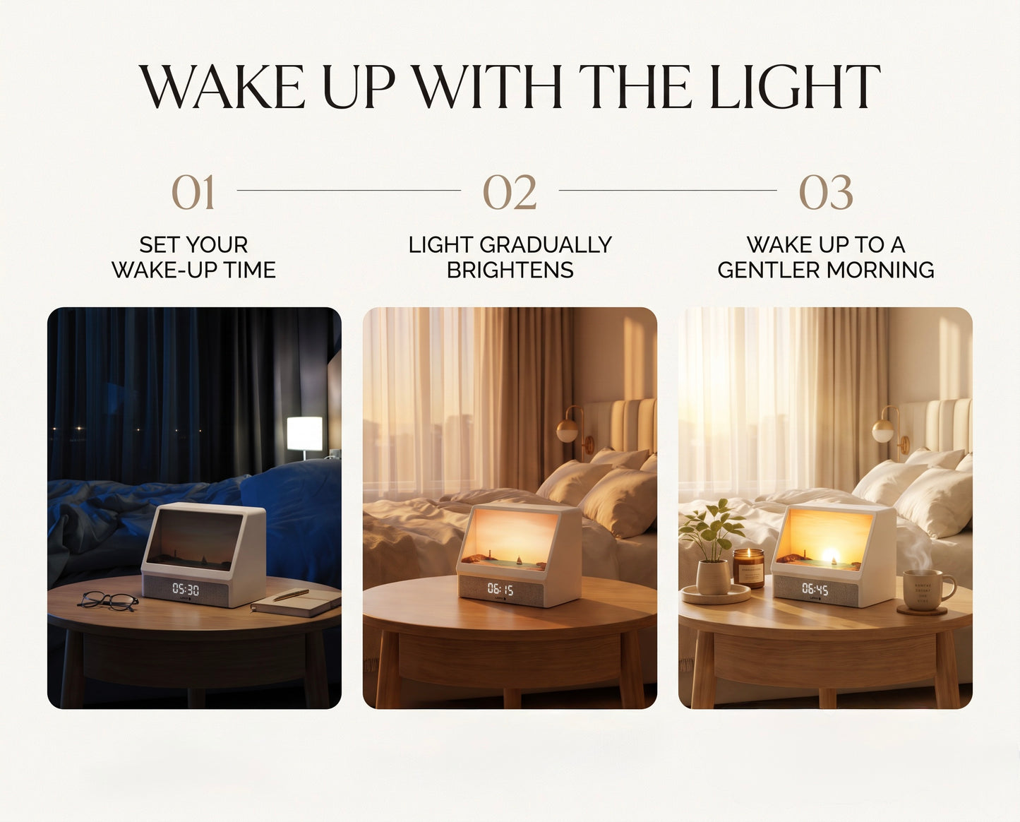 Soluna™ Sunrise Alarm Clock