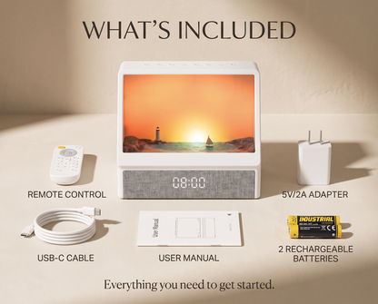 Soluna™ Sunrise Alarm Clock
